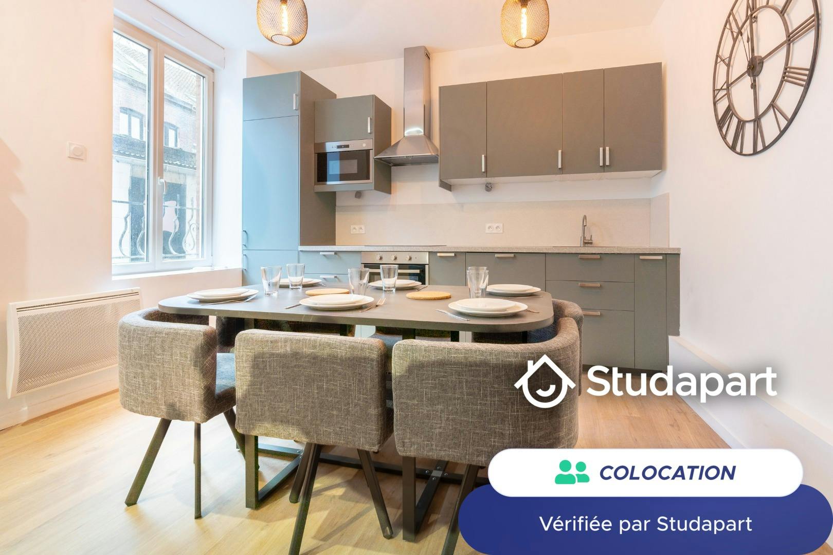 Private room for rent on Rue Degland, Lille - Vue 5