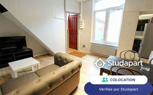 Private room for rent on Rue Edmond Bailleux, Lille