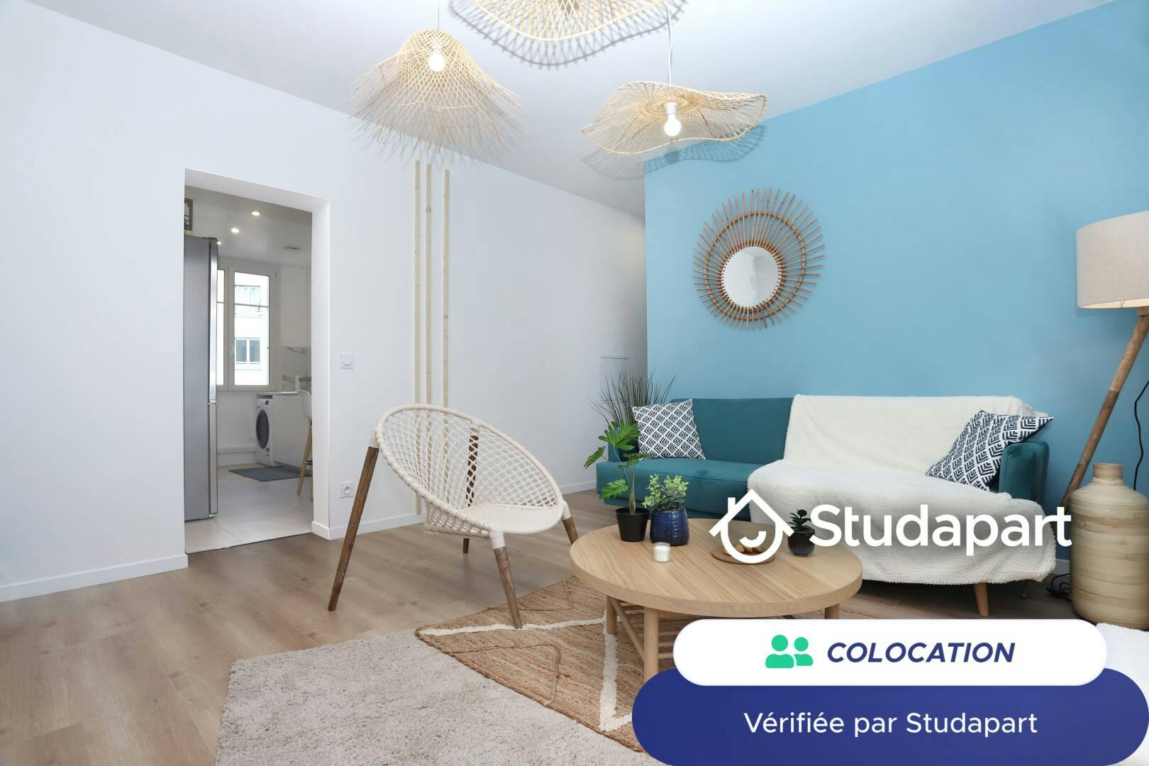 Private room for rent on Quai Ernest Renaud, Nantes - Vue 4