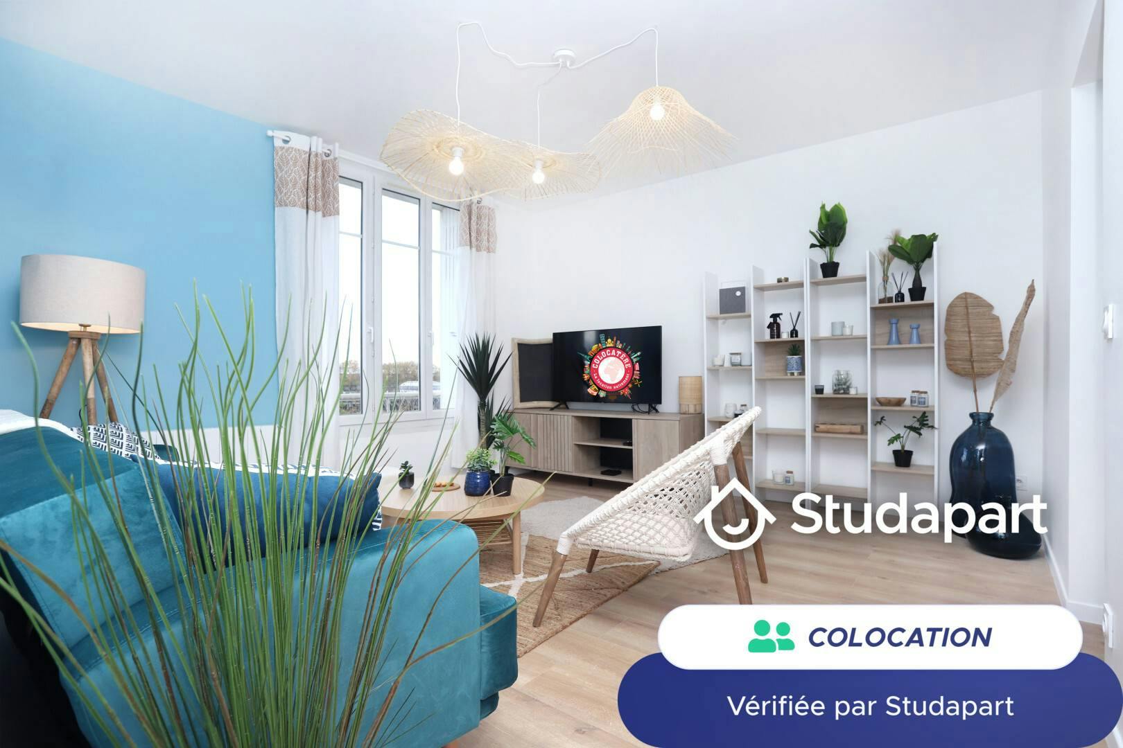 Private room for rent on Quai Ernest Renaud, Nantes - Vue 5