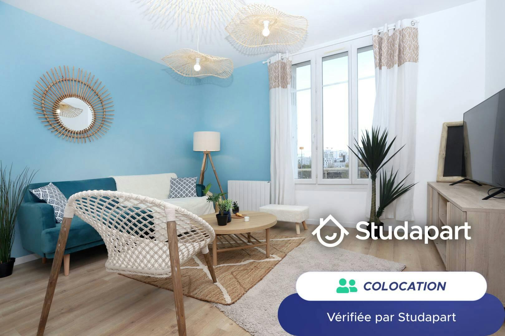 Private room for rent on Quai Ernest Renaud, Nantes - Vue 3