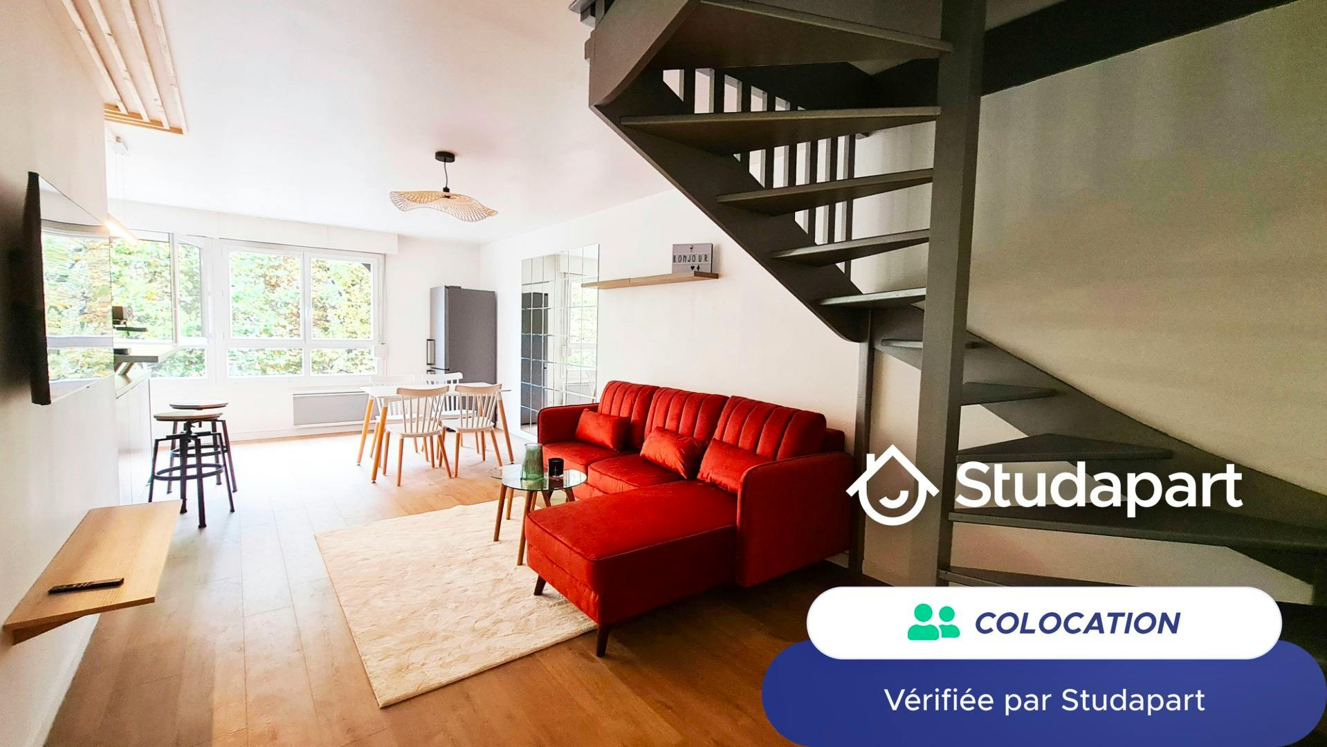 Private room for rent for €470 per month in Rouen, Rue de l'Amiral Cécille