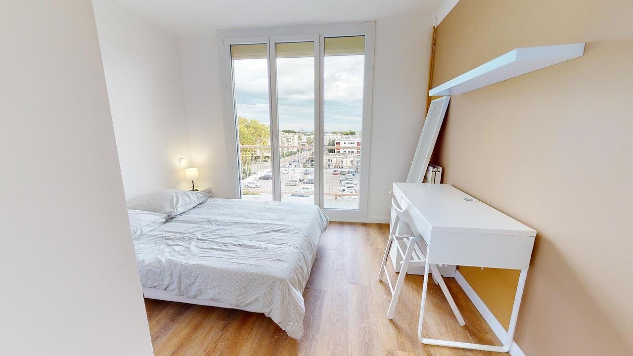 Private room for rent on Rue Guillaume Janvier, Montpellier