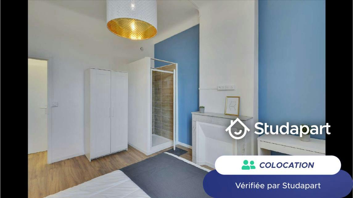 Private room for rent on Rue Guibal, Marseille - Vue 5
