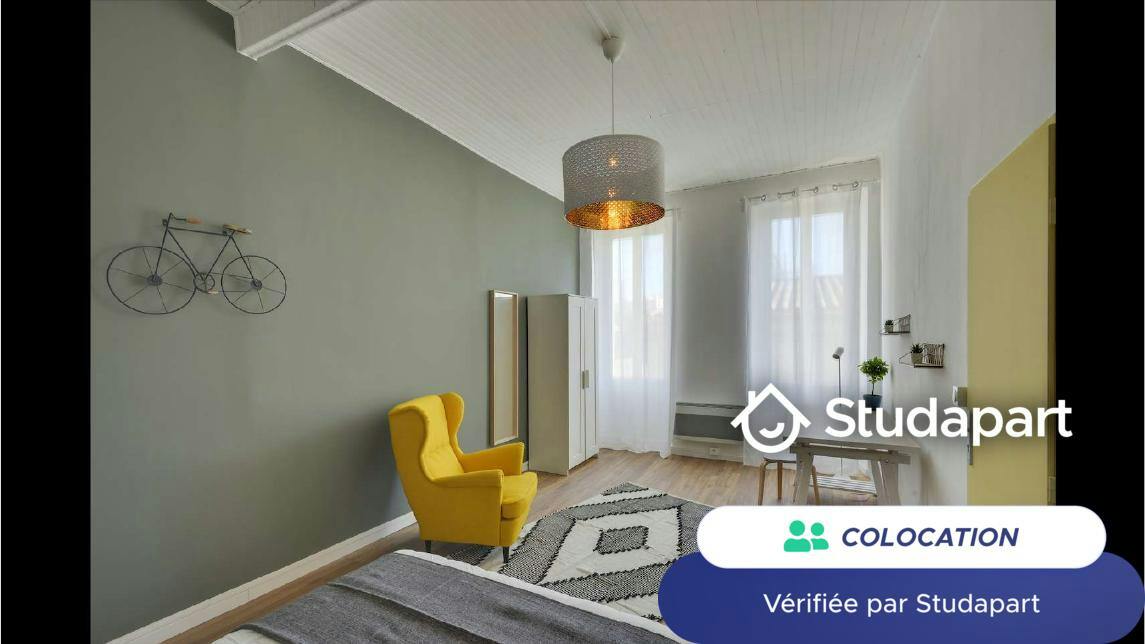 Private room for rent on Rue Guibal, Marseille - Vue 4