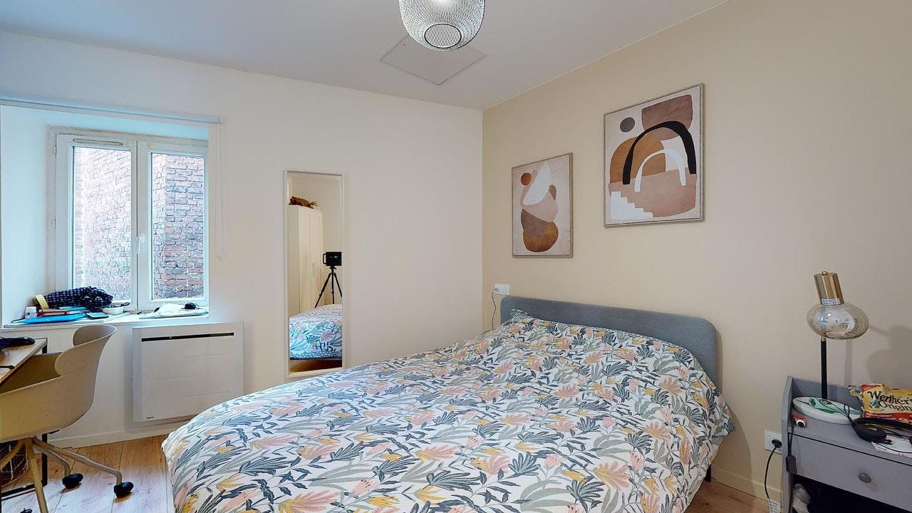 Private room for rent on Rue Rabelais, Lille