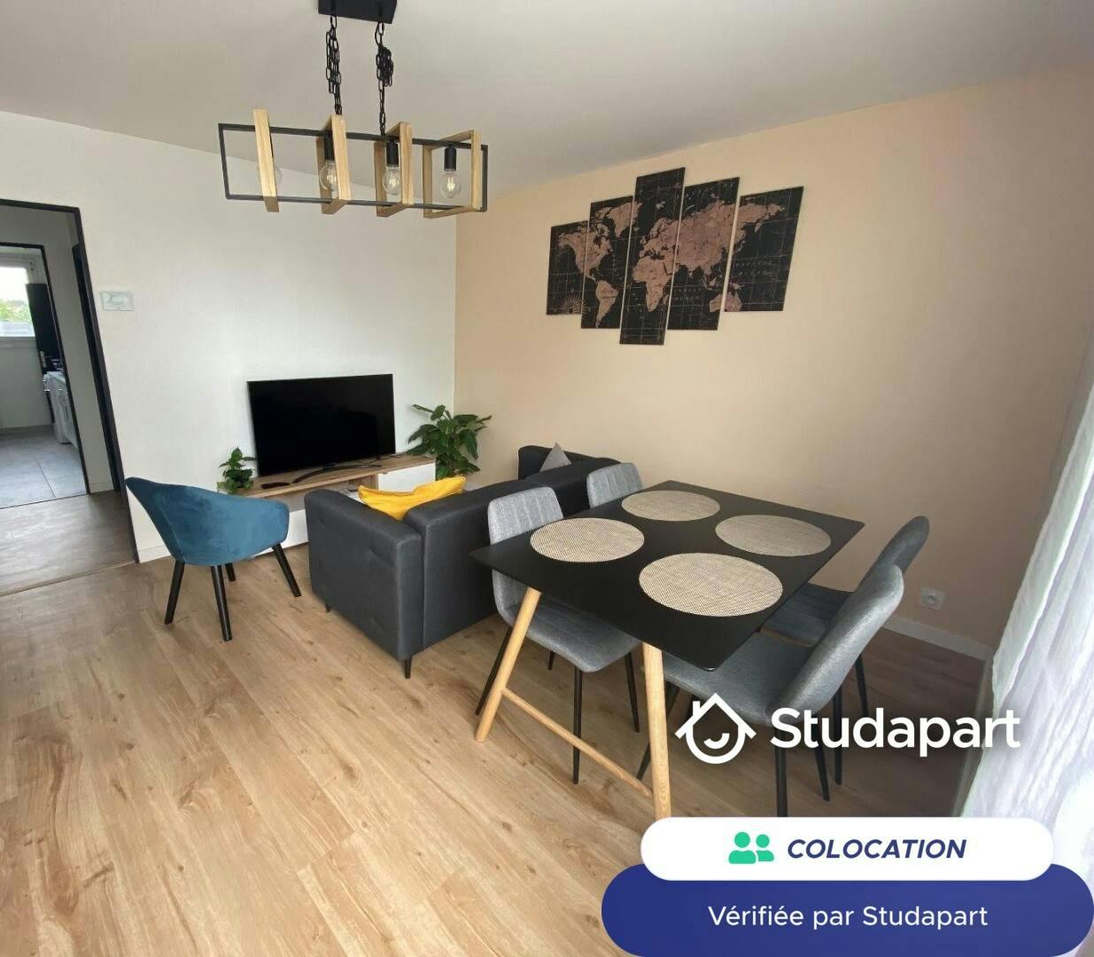 Chambre privée à louer pour 370 €/mois à Cholet, Rue du Docteur Laennec