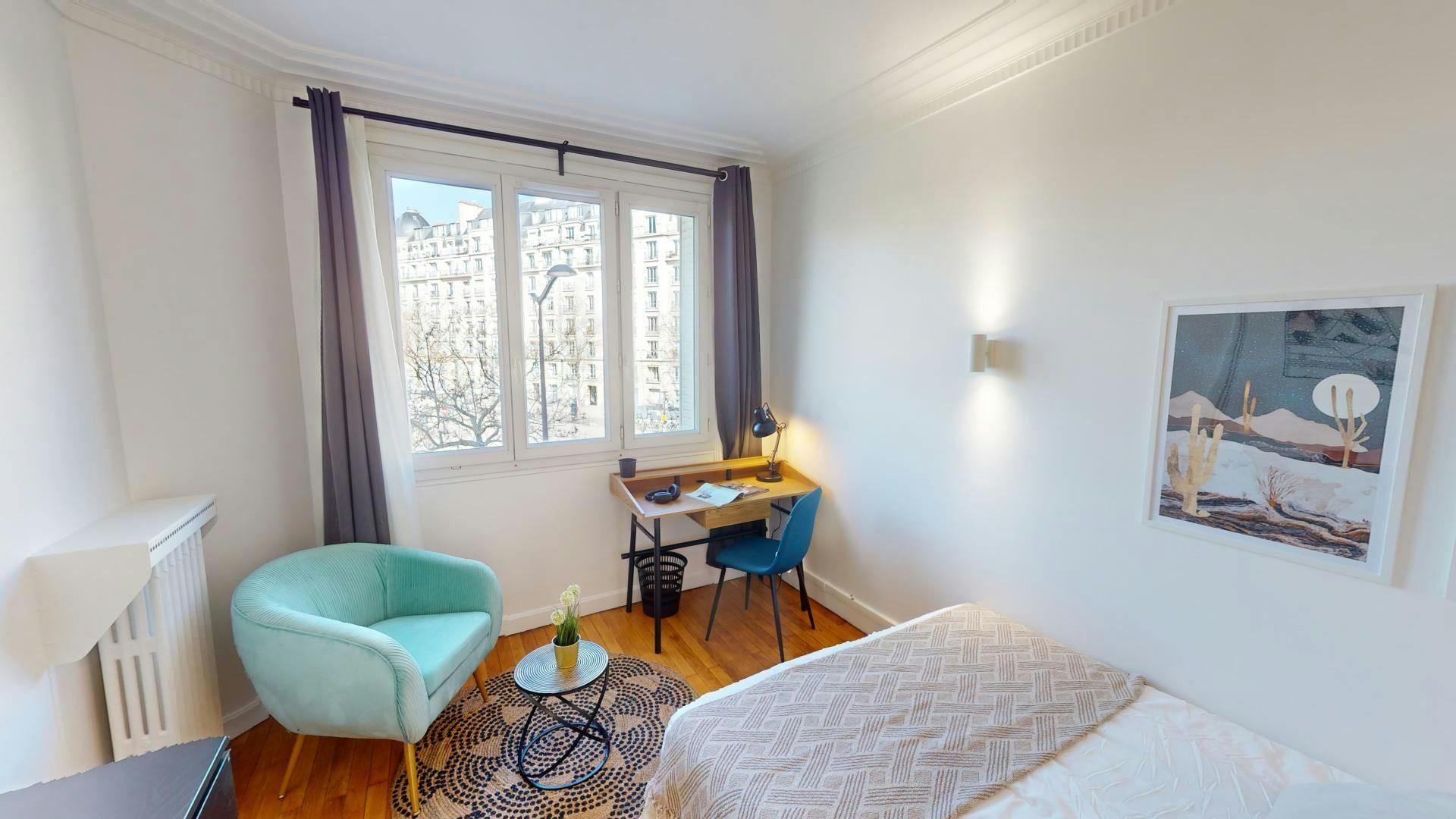 Single room Paris, 16m² — photo 3