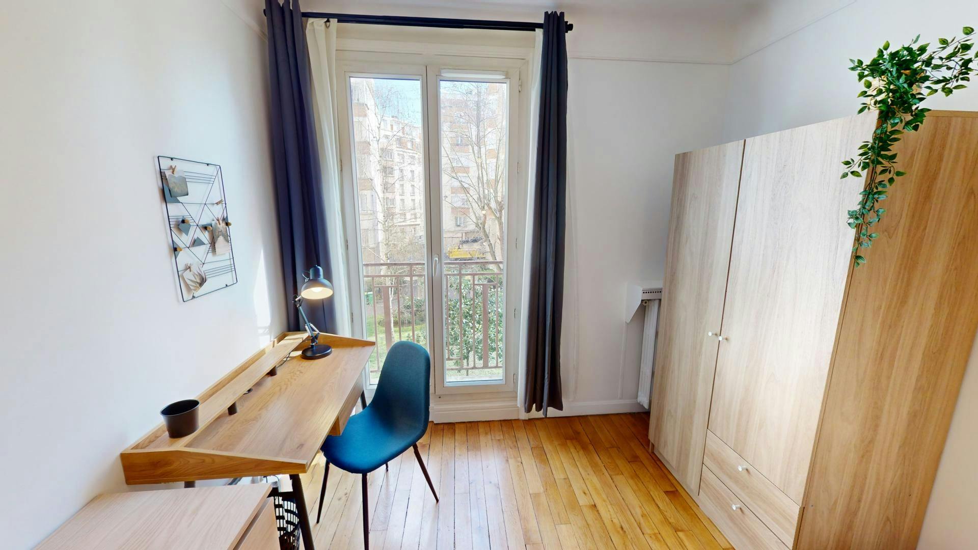 Single room Paris, 1 bed, 11m² — photo 4