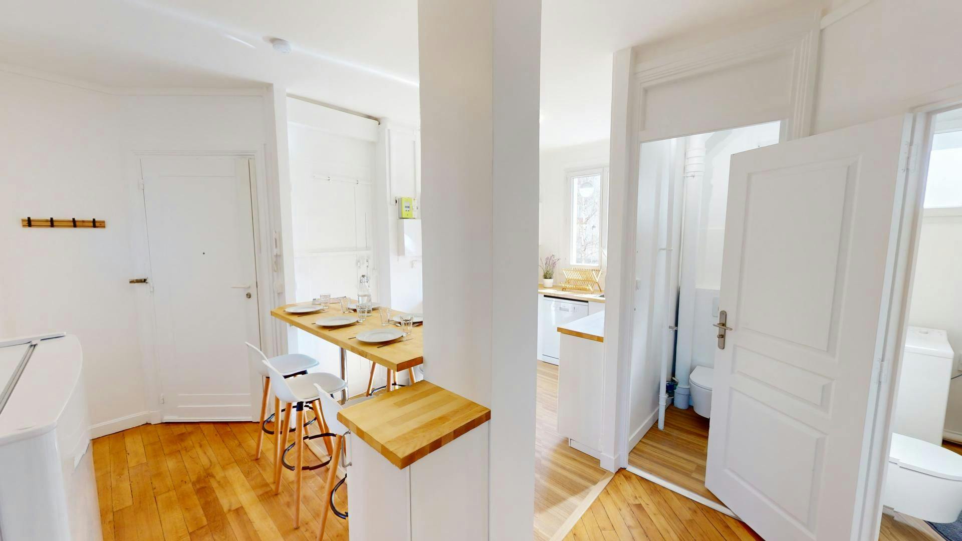 Single room Paris, 1 bed, 11m² — photo 5