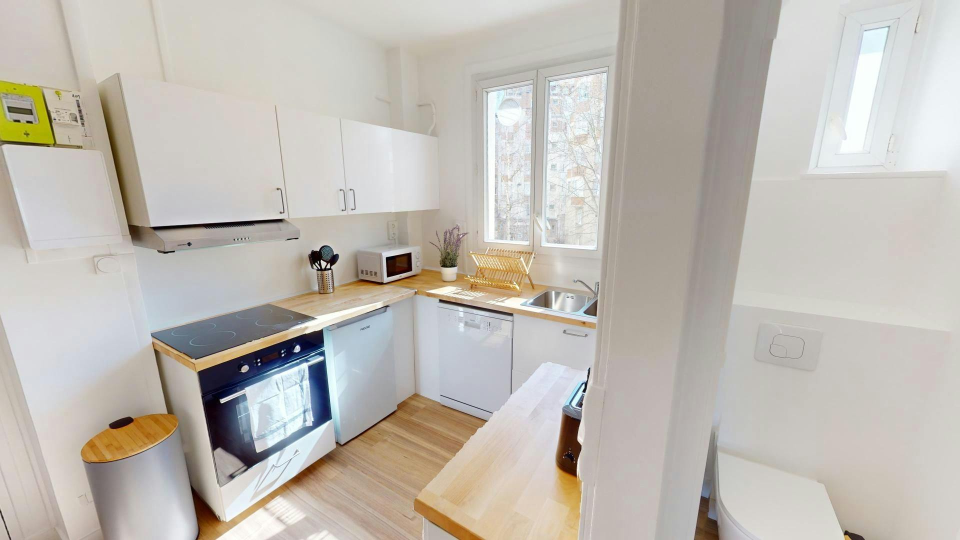 Single room Paris, 1 bed, 11m² — photo 8