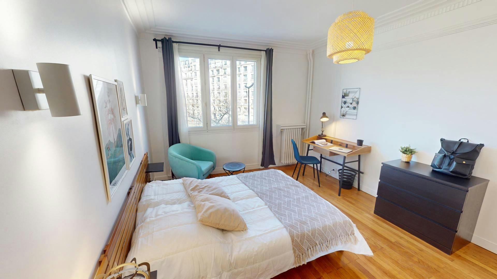 Single room Paris, 16m² — photo 2