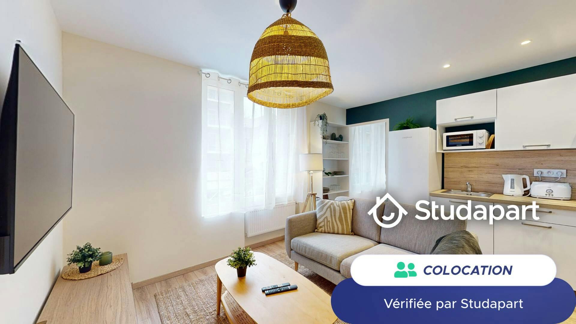 Private room for rent for €510 per month in Grenoble, Rue de Stalingrad