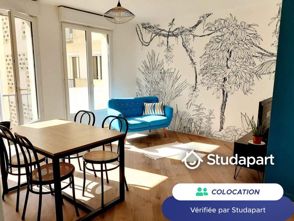 Privat rum att hyra för 396 € i månaden i Quimper, Rue de Brest