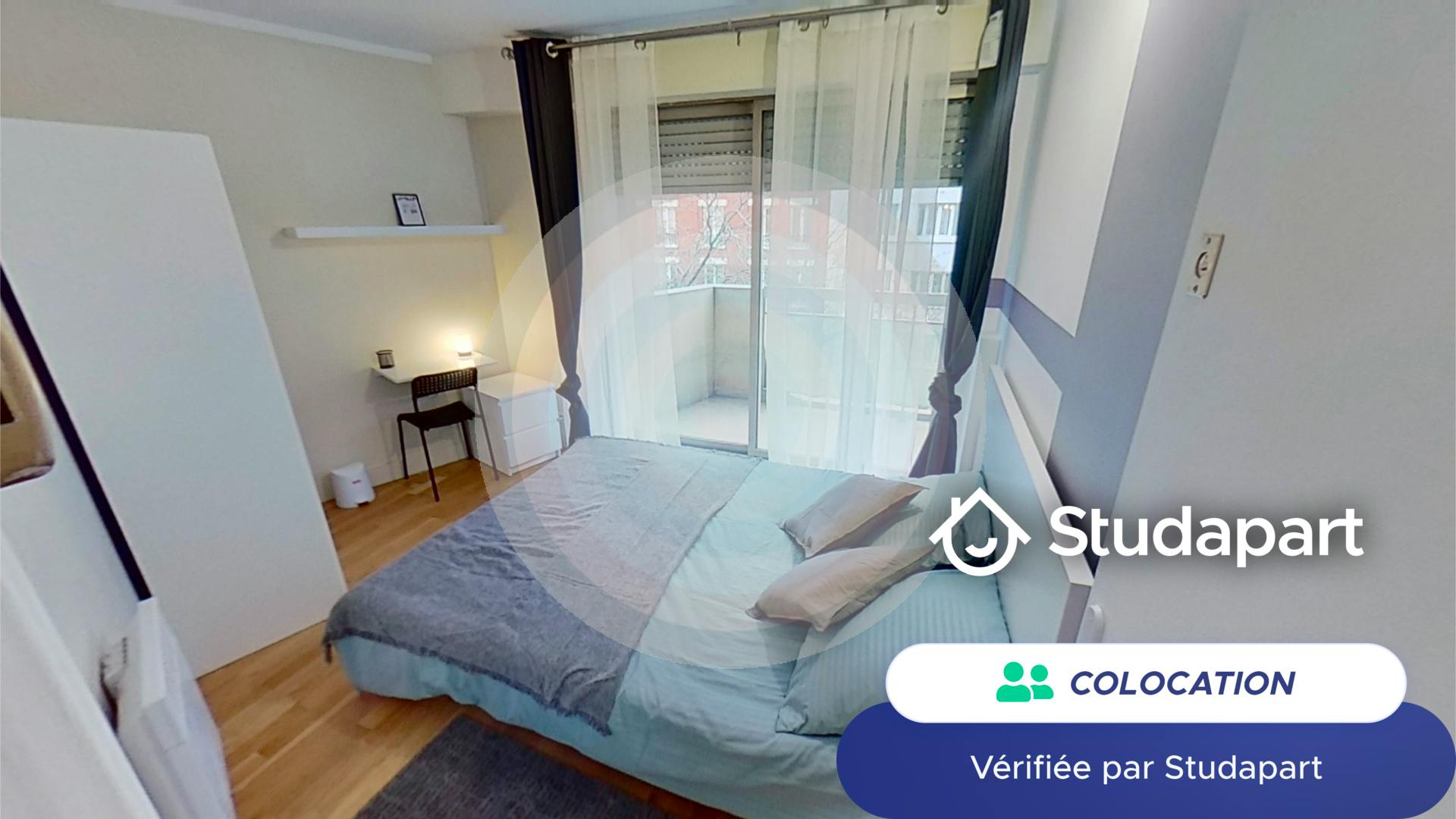 Private room for rent on Boulevard Murat, Paris - Vue 4