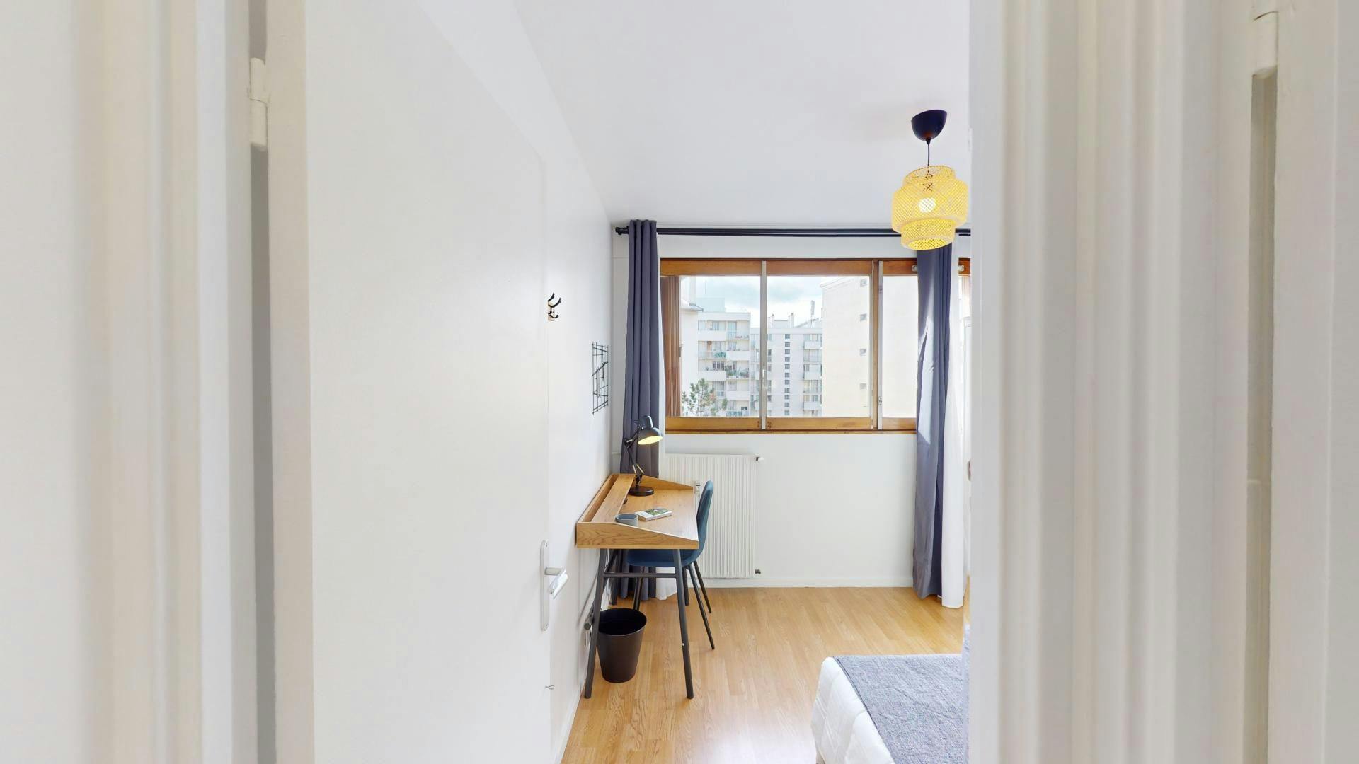 Single room Paris, 9m² — photo 2