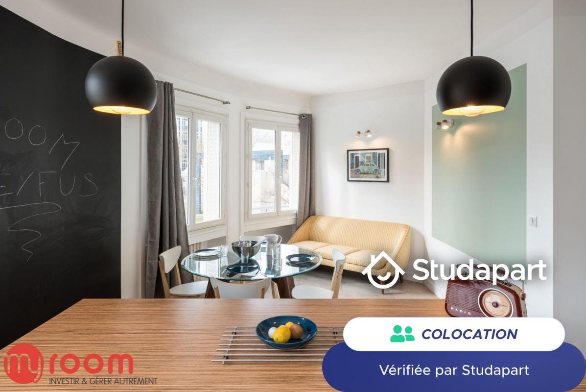 Private room for rent on Rue Trarieux, Lyon - Widok 6