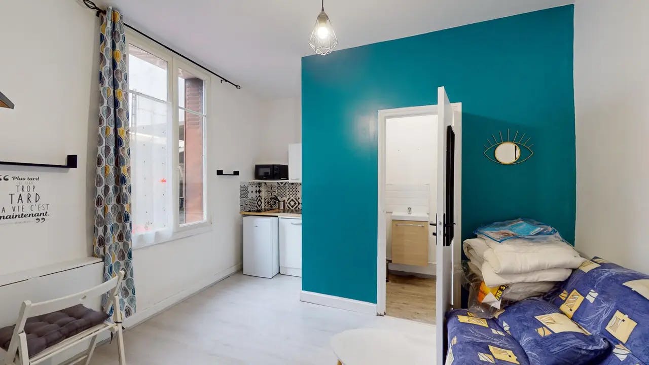 Studio para alugar por € 431 por mês em Tours, Boulevard Jean Royer