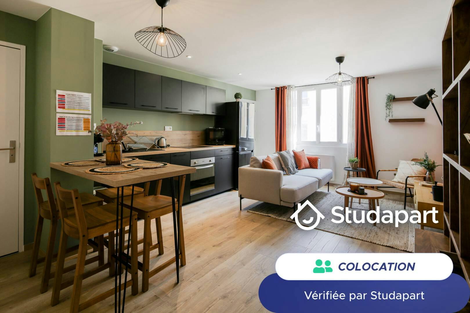 Private room for rent on Rue Général de Miribel, Lyon - Vue 3