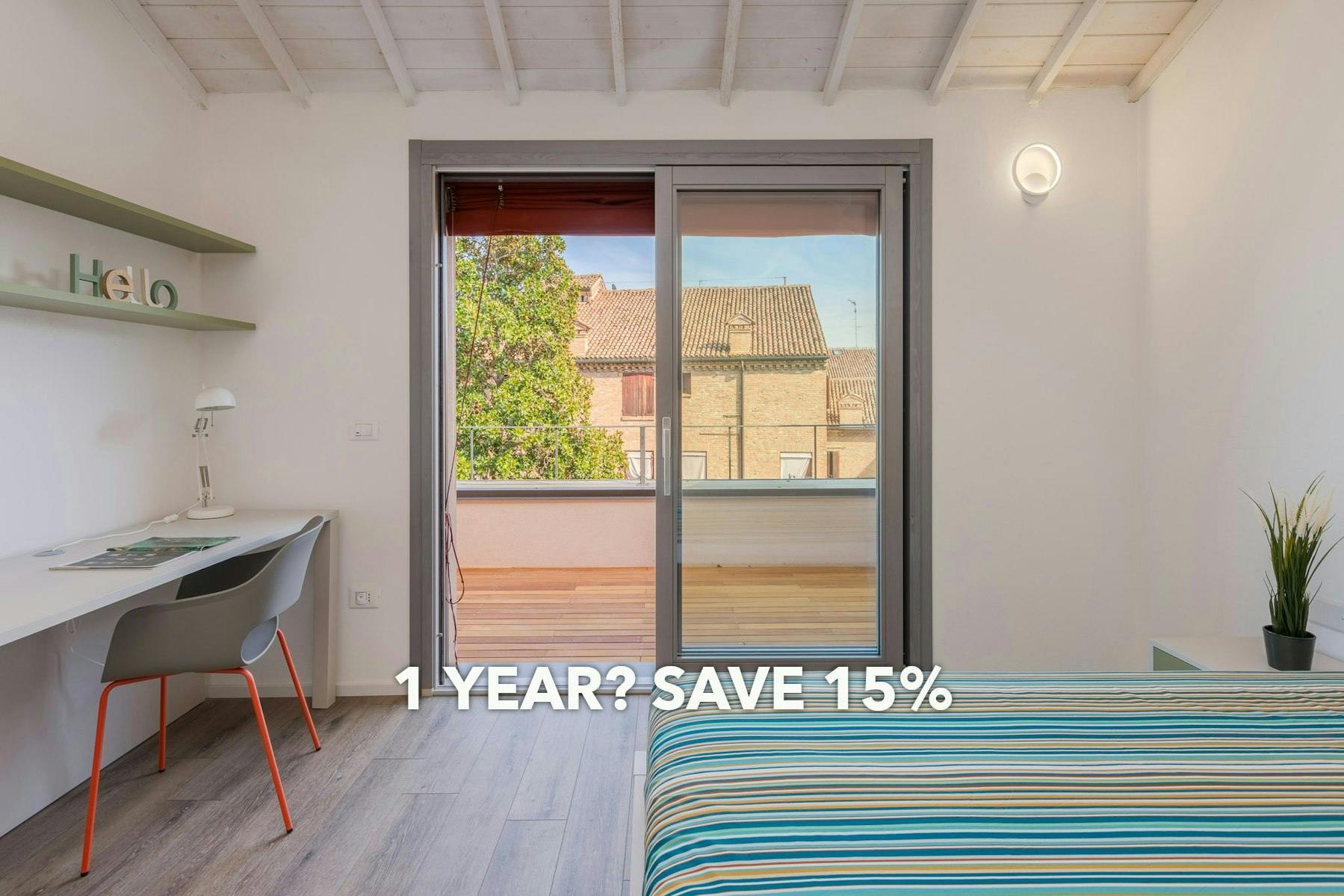 Private room for rent for €920 per month in Ferrara, Via Fondobanchetto