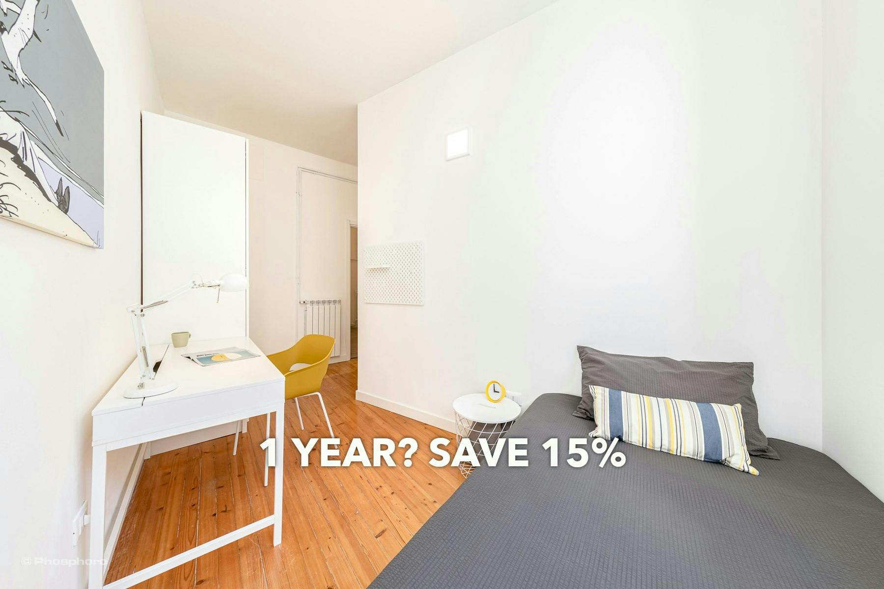 Single room Padova, 1 bed, 11m² — photo 1281