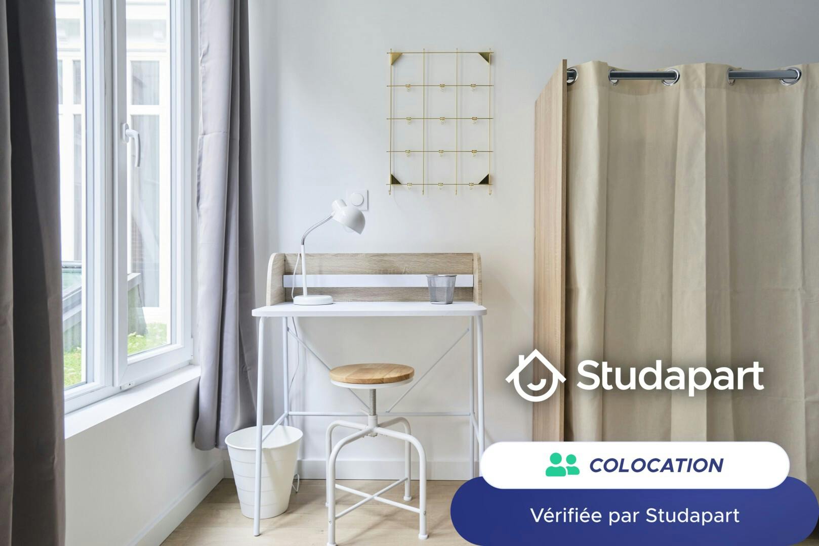 Private room for rent on Rue Nationale, Lille - Vue 4
