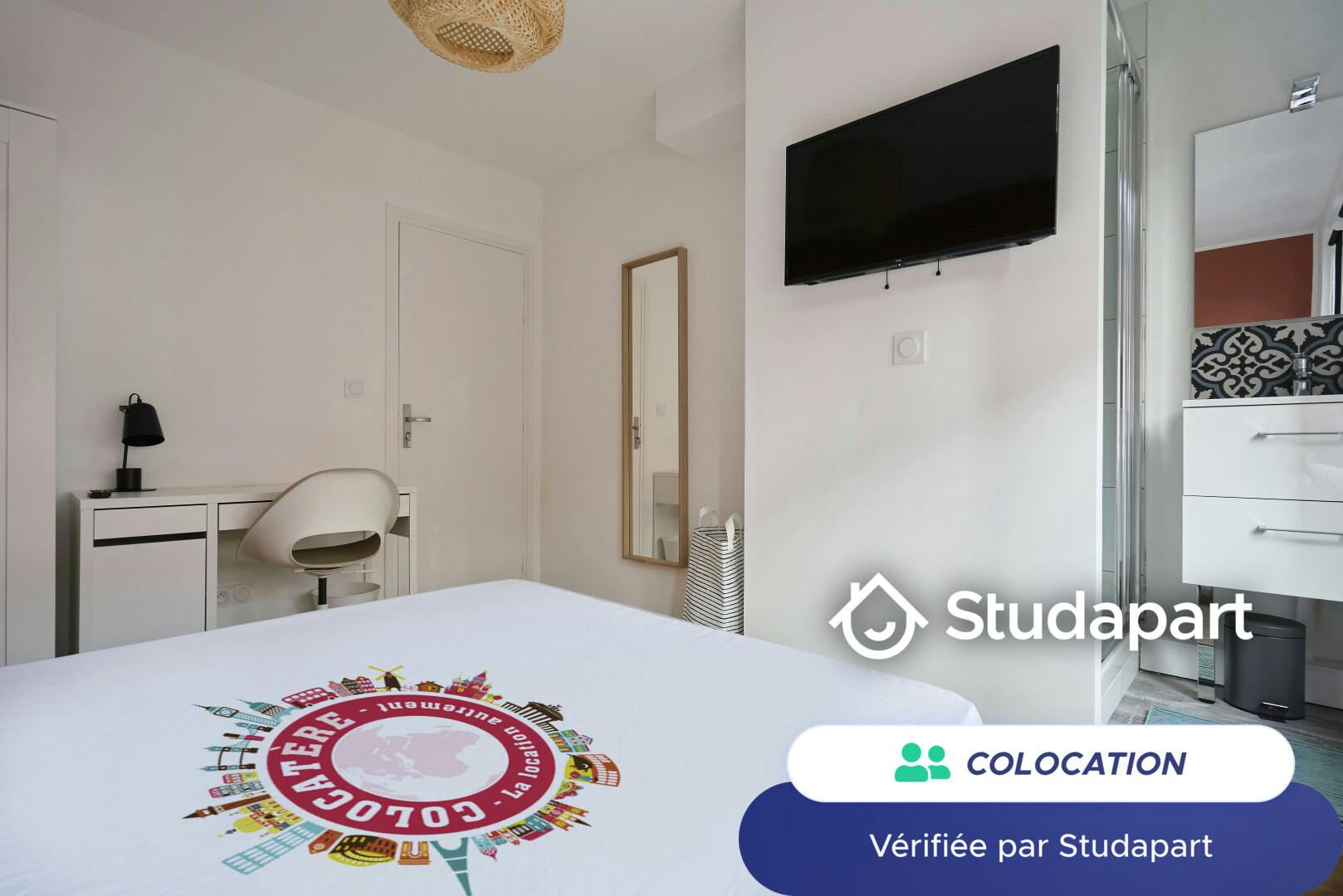 Private room for rent on Rue Bonte Pollet, Lille - Vue 3