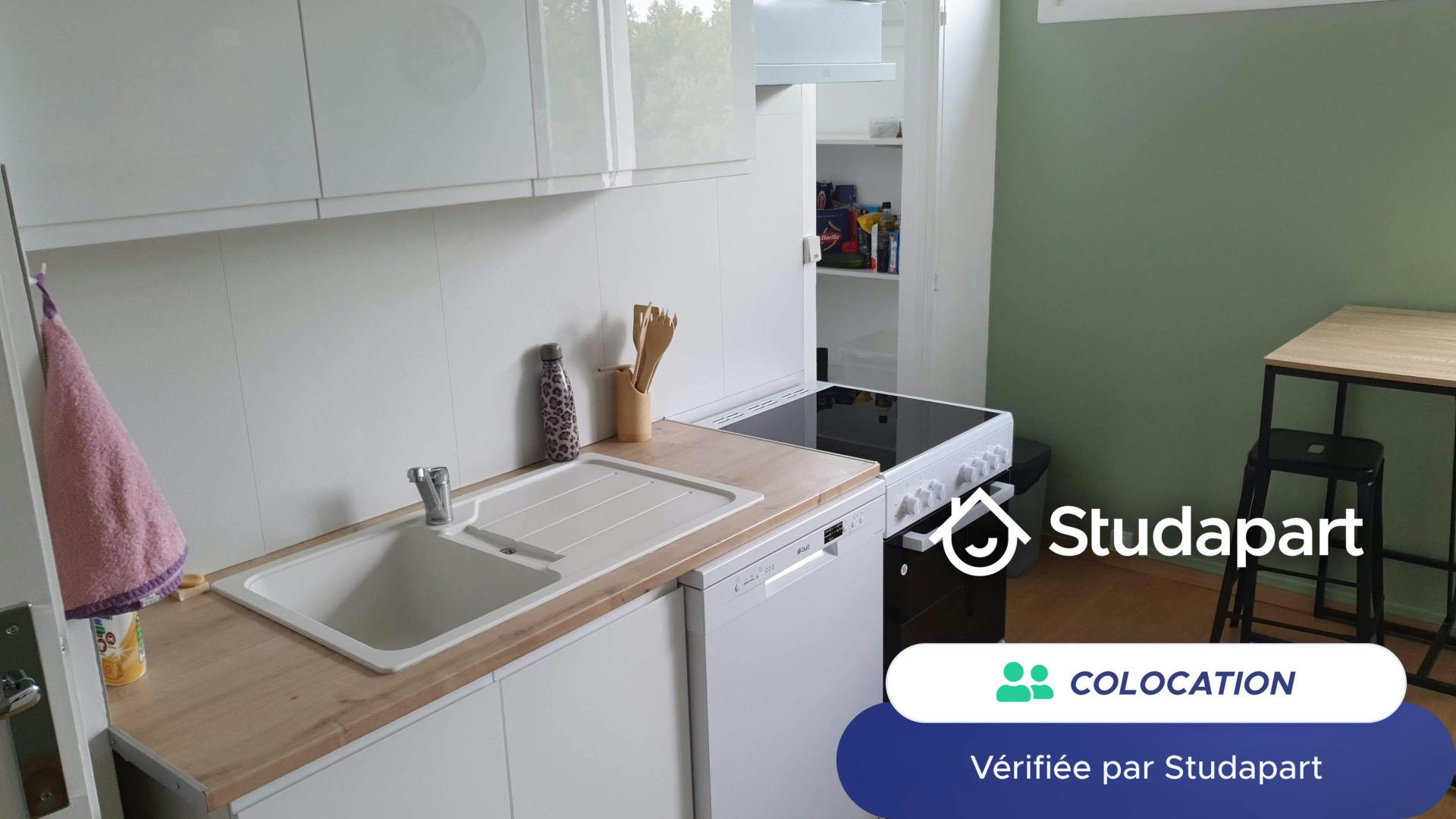 Private room for rent on Rue Henry Dunant, Lille - Vue 5