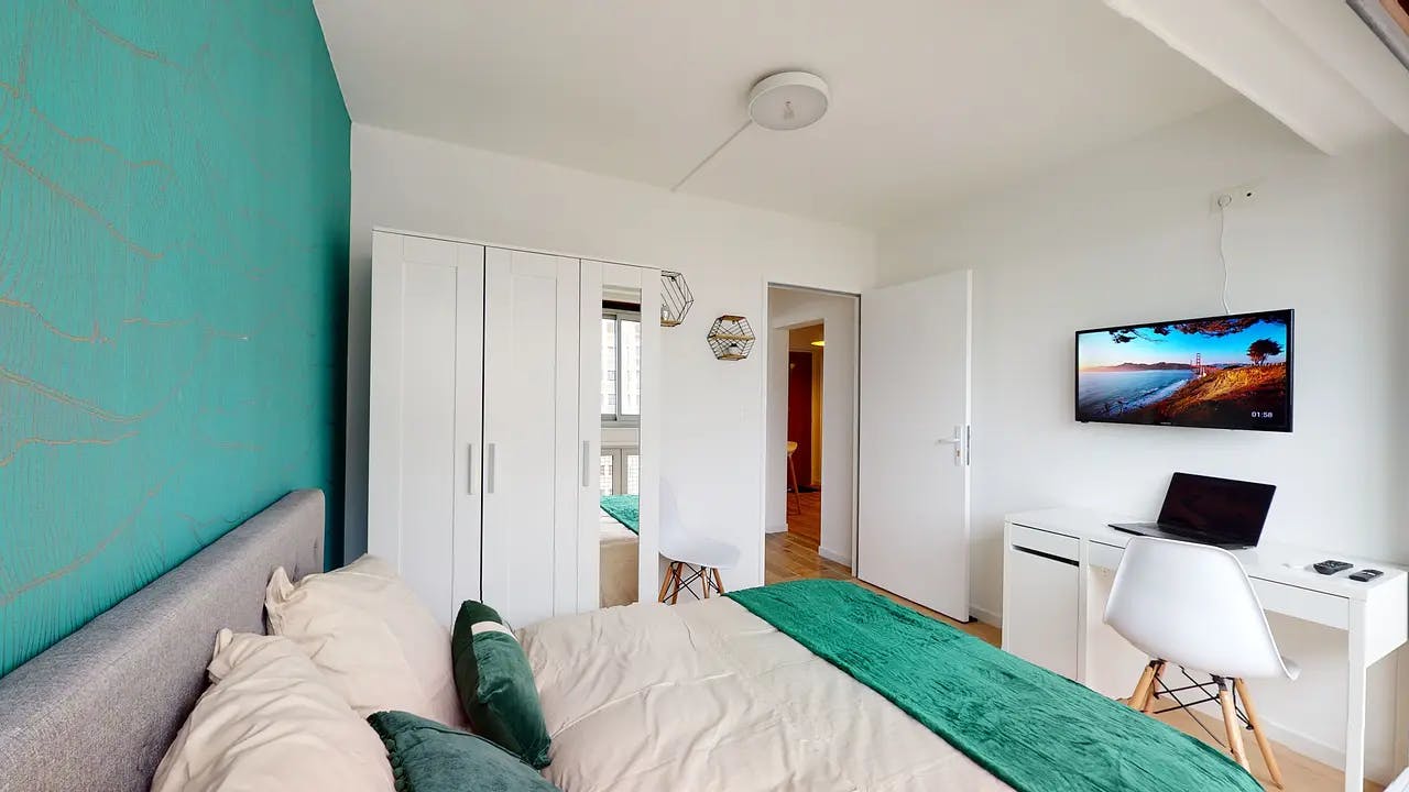 Privé kamer te huur voor € 375 per maand in Poitiers, Rue de Provence