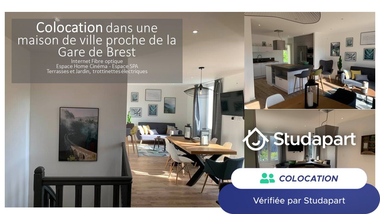 Private room for rent on Rue Louis Le Guen, Brest – pohled 3
