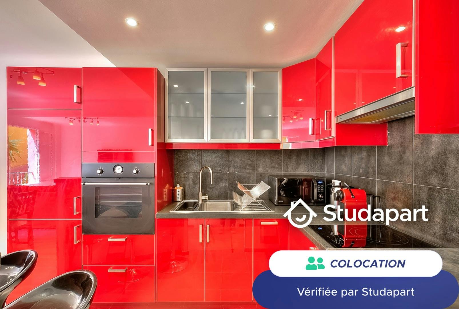 Private room for rent on Rue Sainte-Claire, Nice - Widok 4
