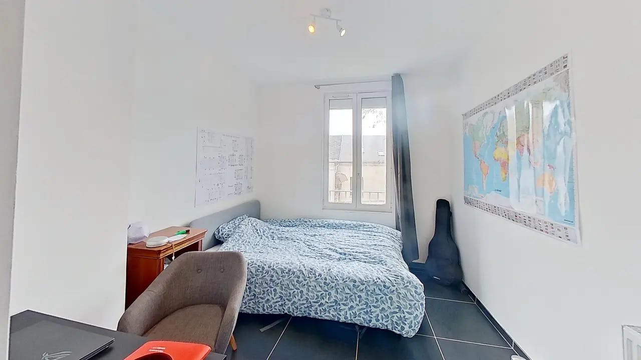Privé kamer te huur voor € 375 per maand in Le Havre, Rue Gustave Brindeau