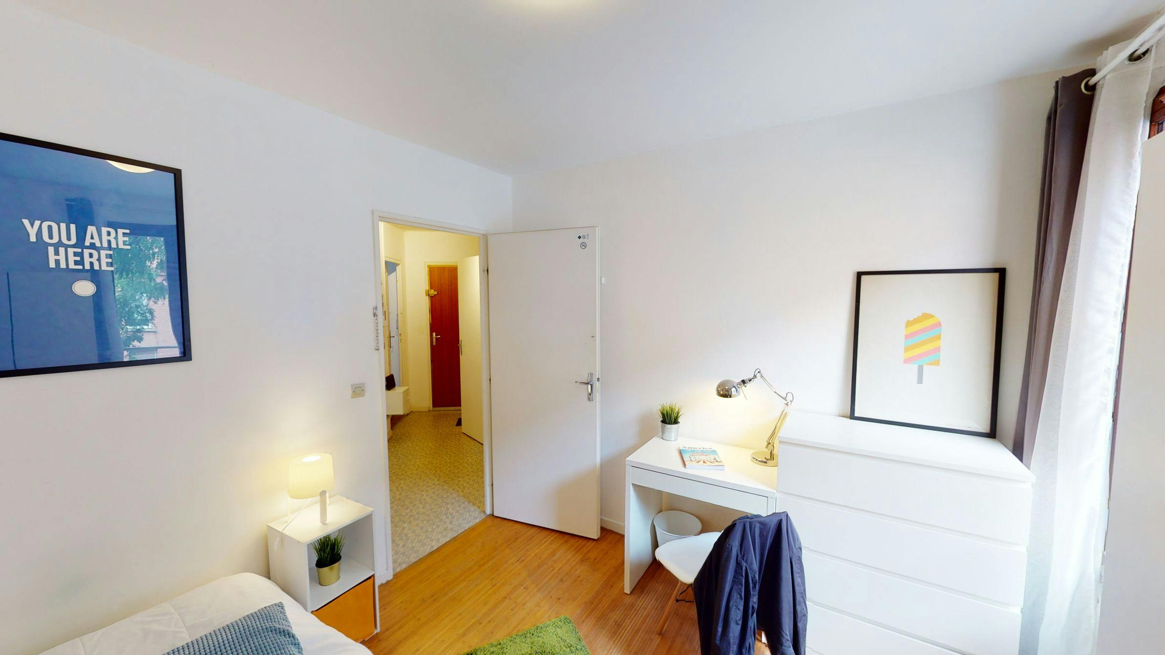 Single room Lille, 10m² — photo 2
