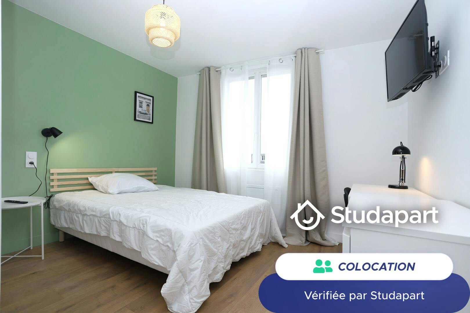 Private room for rent on Rue Jean Jaurès, Brest – pohled 5