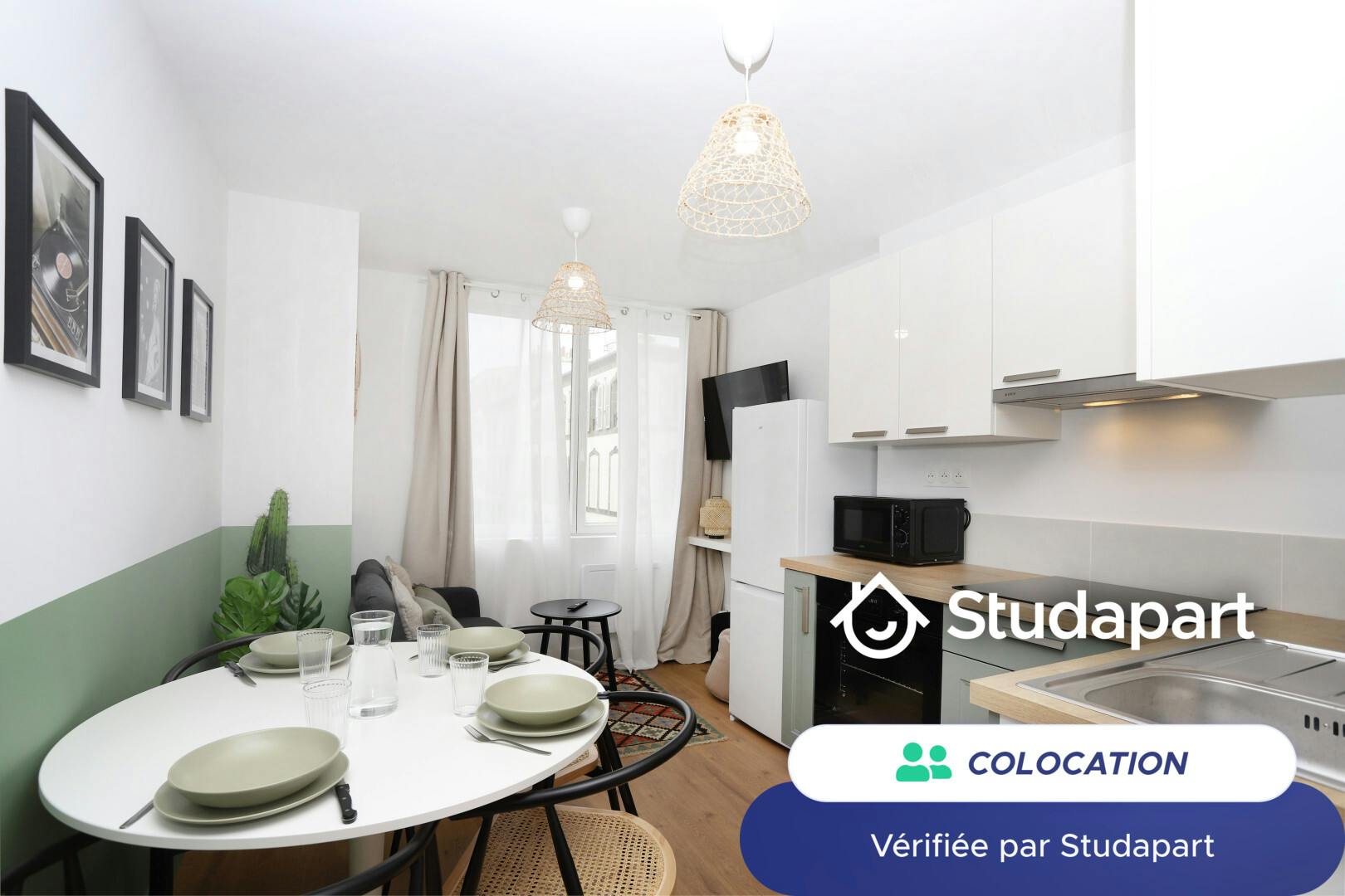 Private room for rent on Rue Jean Jaurès, Brest – pohled 4
