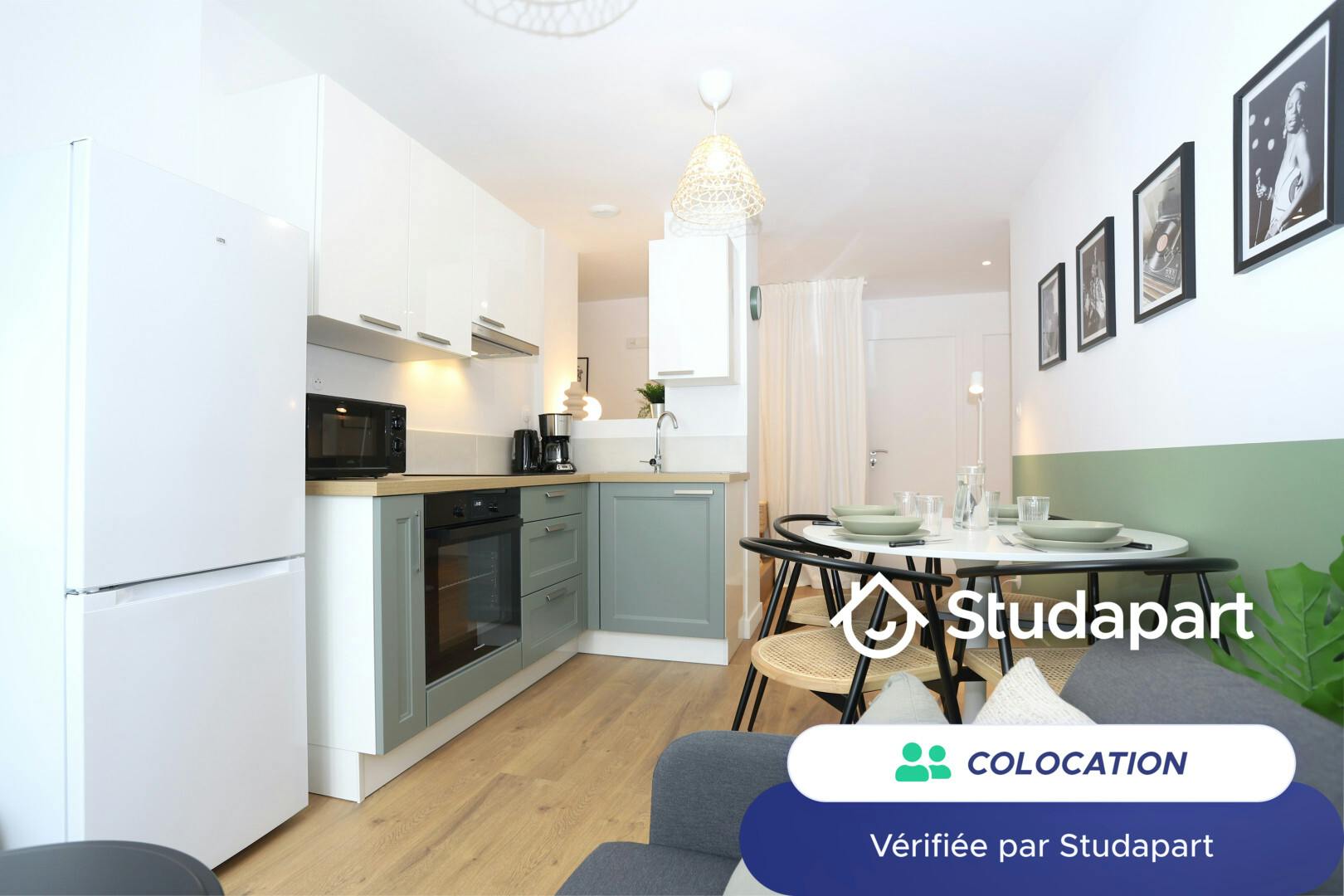 Private room for rent on Rue Jean Jaurès, Brest – pohled 3