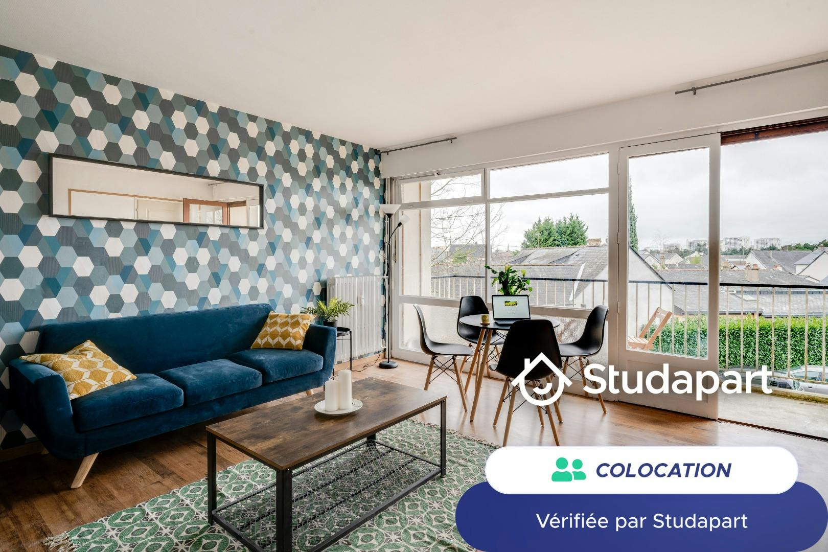 Private room for rent for €430 per month in Angers, Boulevard Gaston Birgé