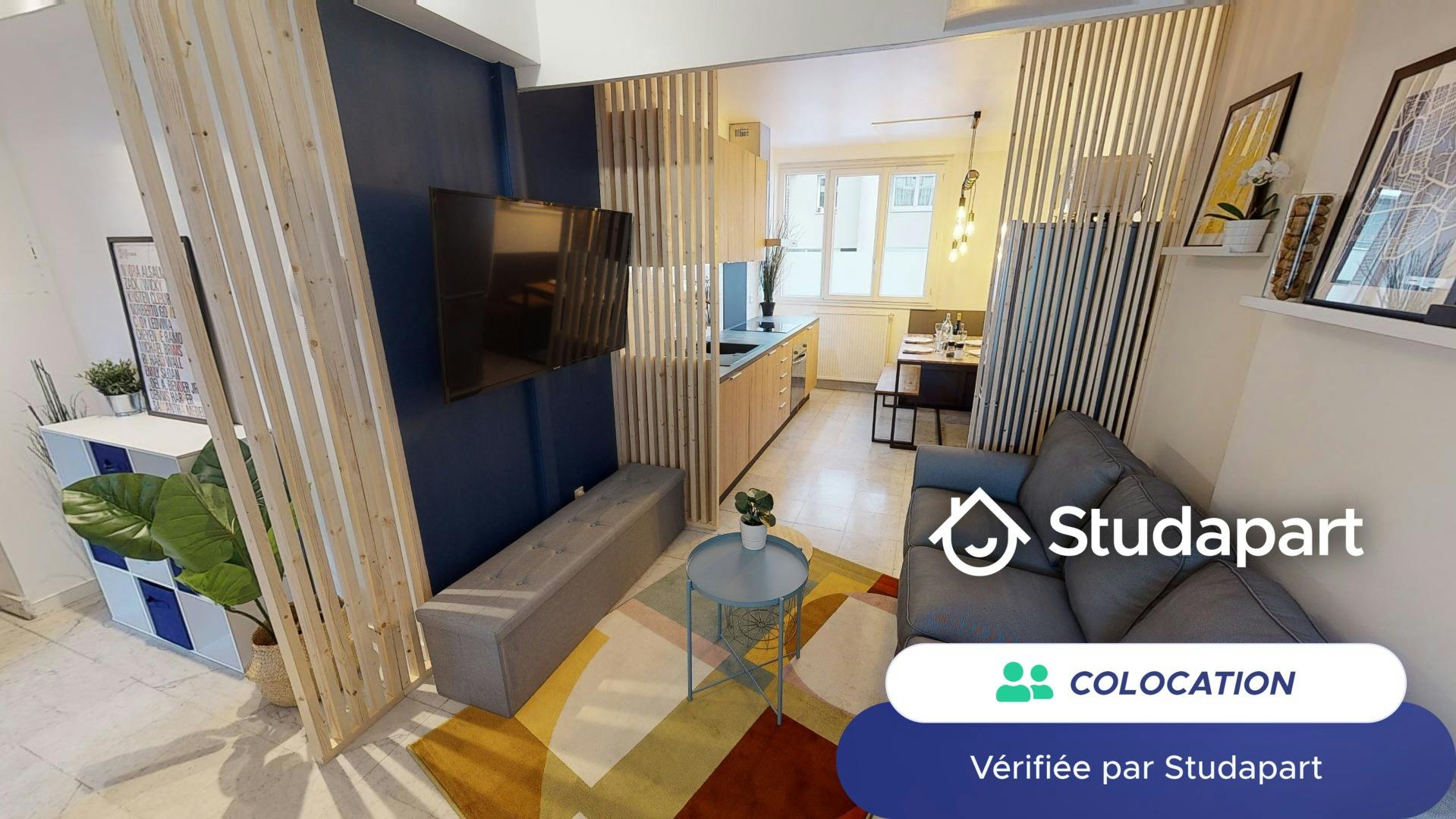 Private room for rent on Rue Baraban, Lyon