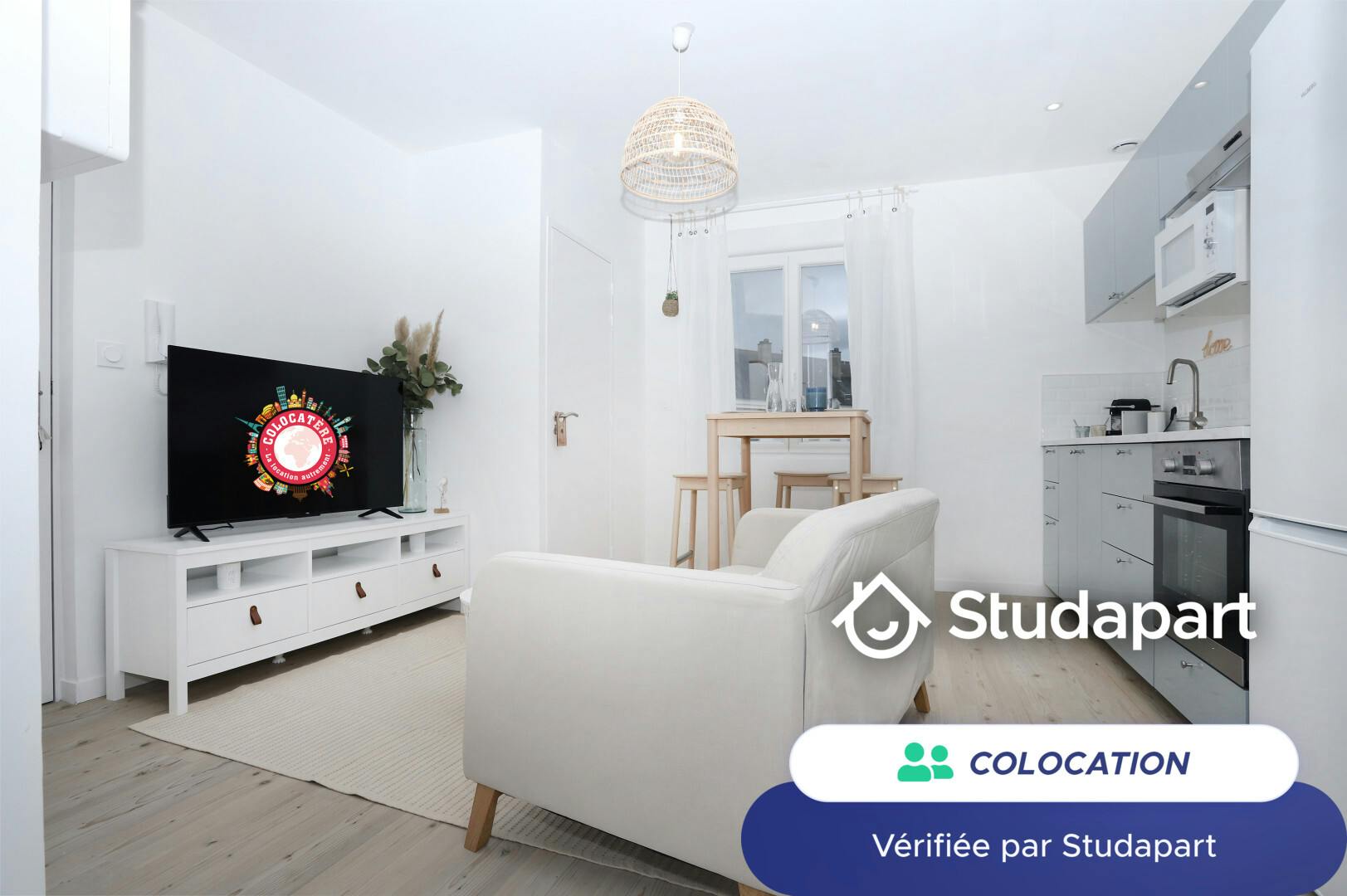 Chambre privée à louer pour 455 €/mois à Lorient, Rue Lazare Carnot