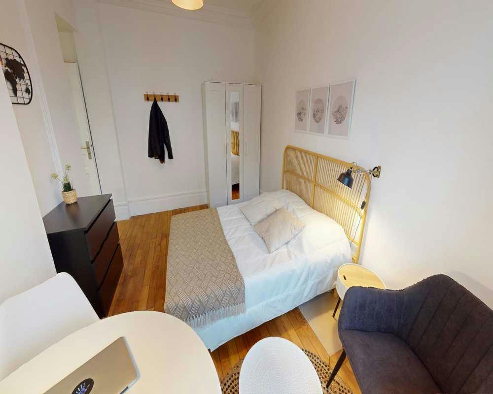 Private room for rent on Rue Chaligny, Paris - Vue 3