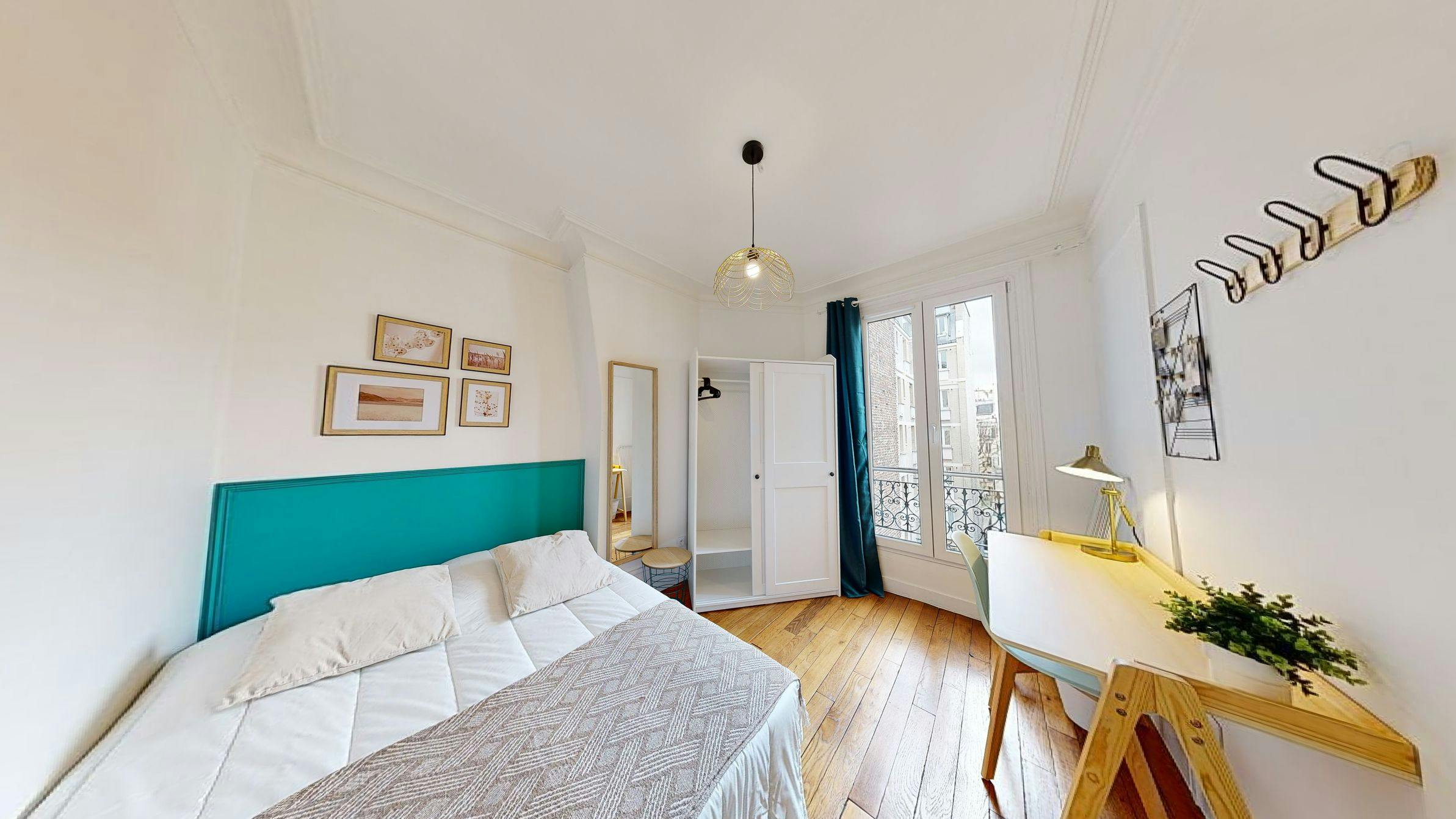 Single room Paris, 1 bed, 9m² — photo 1