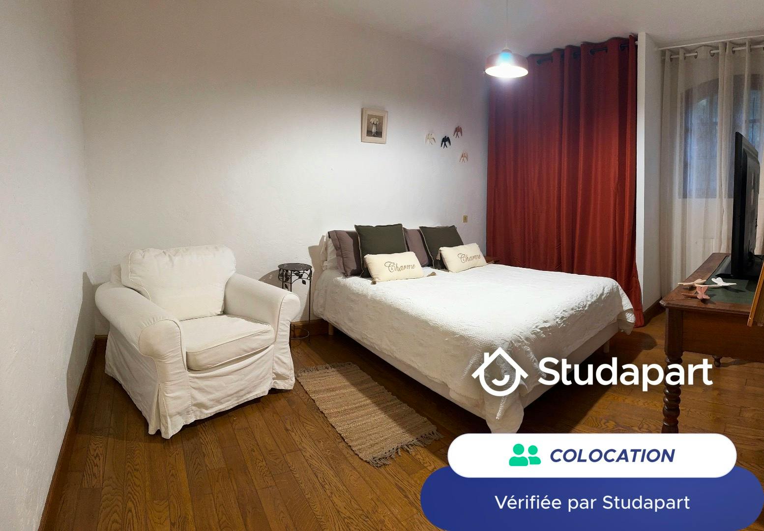 Privat rum att hyra för 640 € i månaden i Vallauris, Chemin du Puissanton
