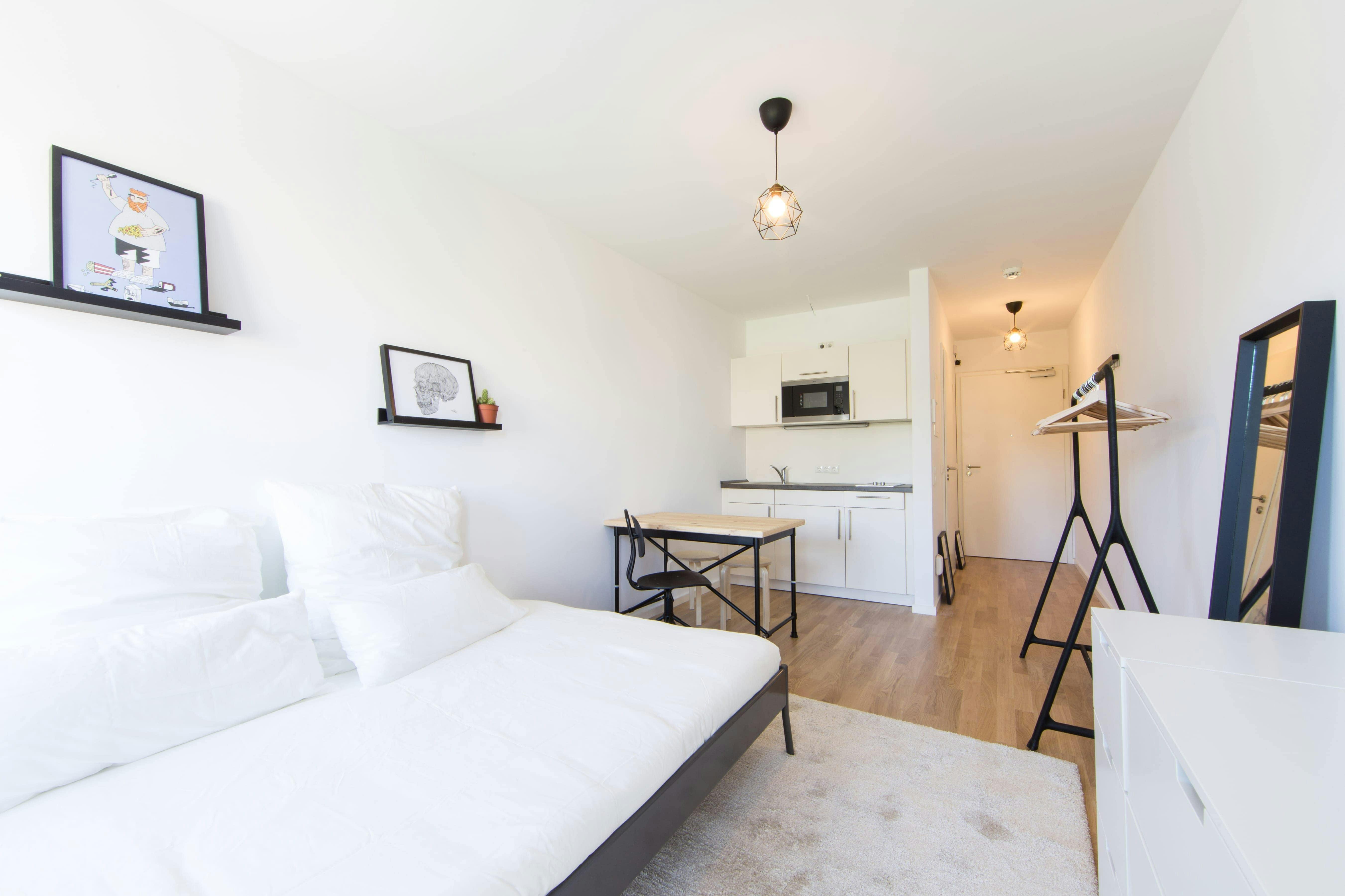 Studio for rent on Archibaldweg, Berlin - Поглед 3