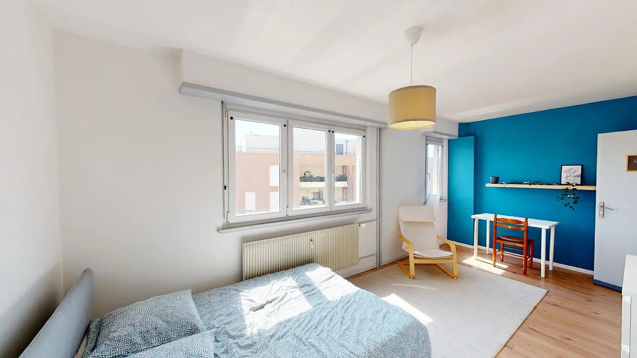 Habitación privada en alquiler por 385 € al mes en Mulhouse, Avenue Aristide Briand