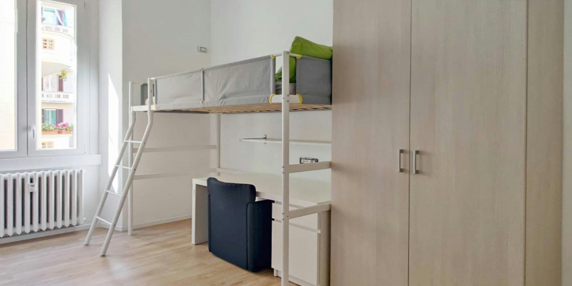 Chambre partagée à louer pour 460 €/mois à Milan, Via Mac Mahon