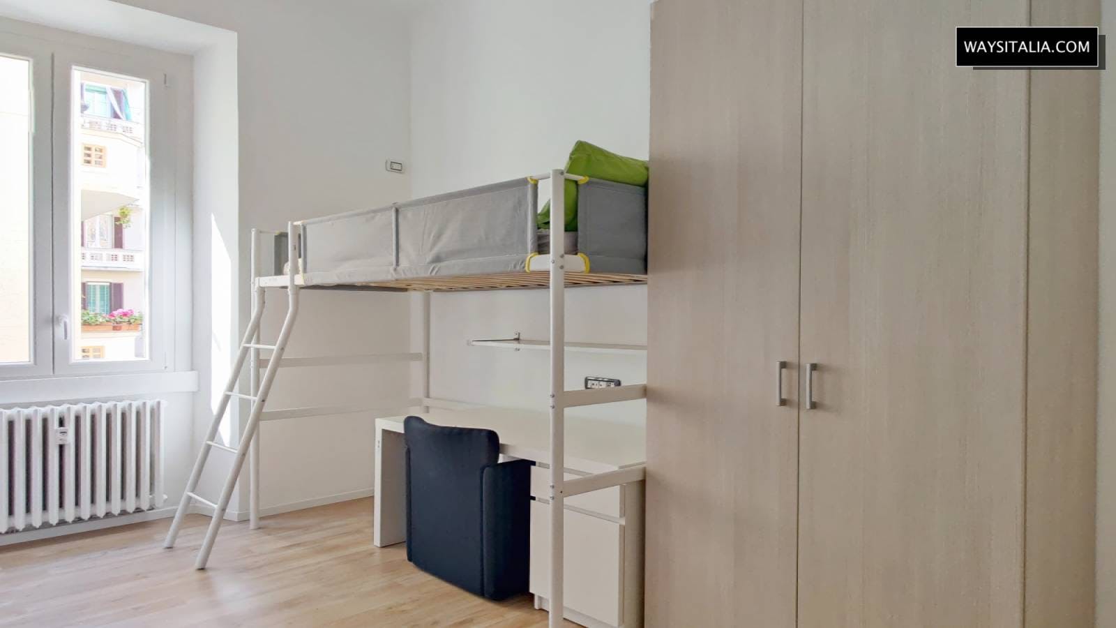 Double room Milan, 1 bed, 16m² — photo 1
