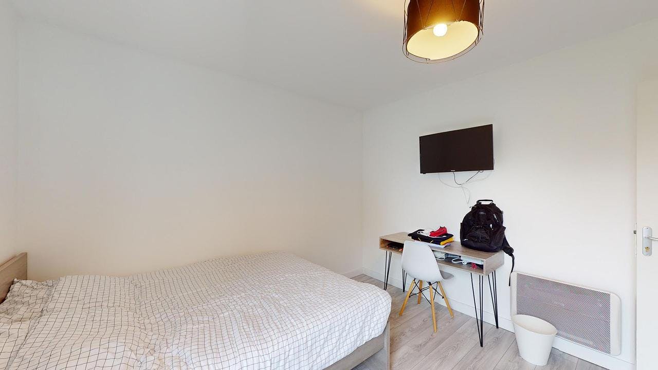 Single room Poitiers, 1 bed, 12m² — photo 4