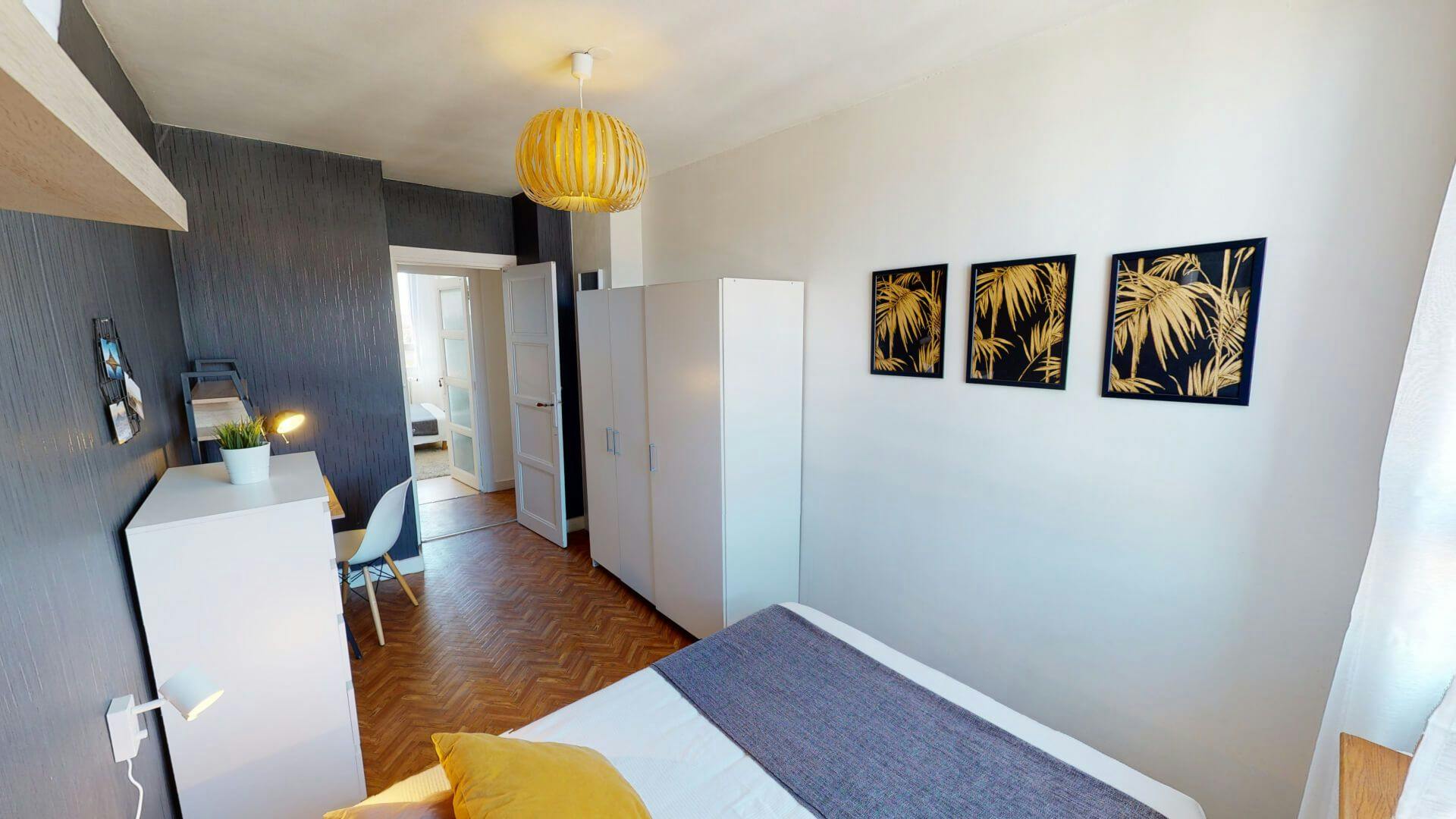 Single room Lyon, 1 bed, 11m² — photo 4
