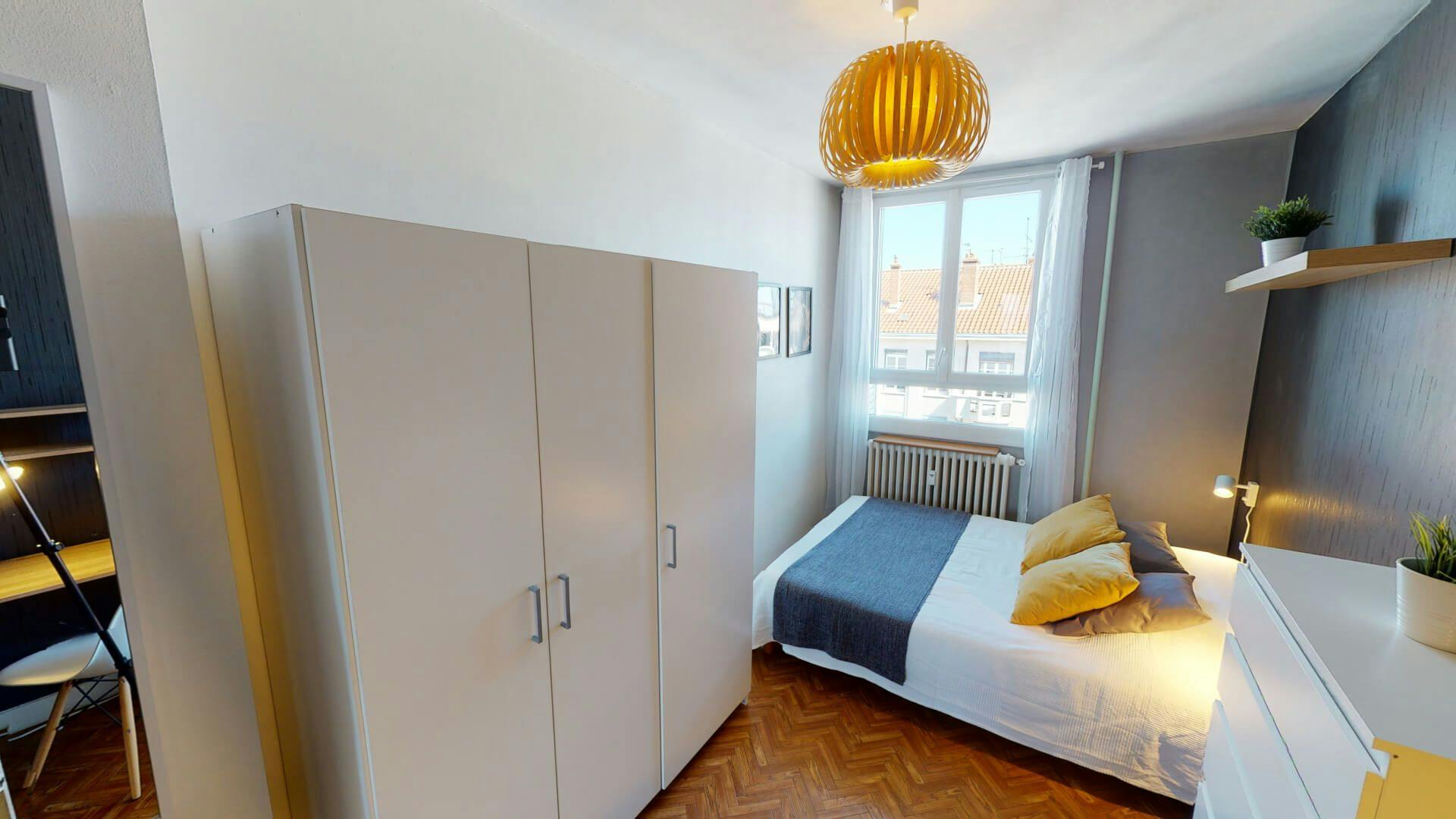 Single room Lyon, 1 bed, 11m² — photo 3