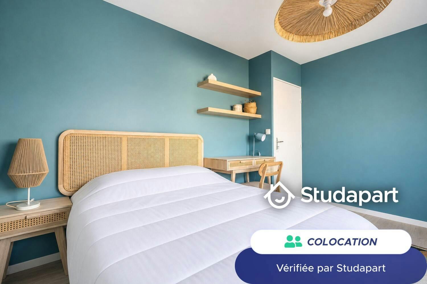 Private room for rent on Boulevard de l'Estuaire, Nantes - Vue 3